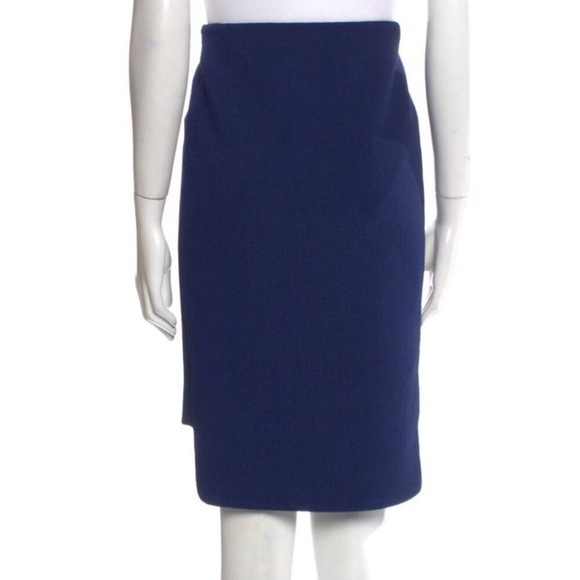 Barbara Bui asymmetrical blue skirt.- 6 - Picture 4 of 10